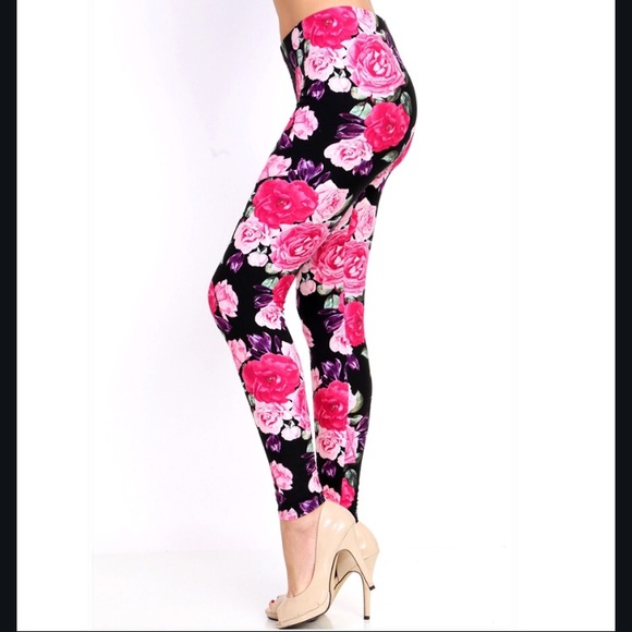 Floral Leggings  - Picture 2 of 3